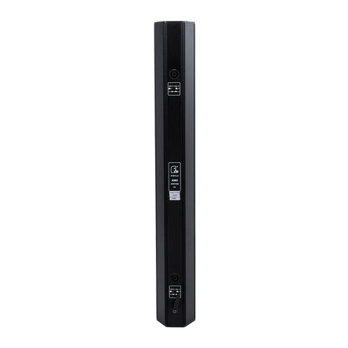 GloboStar® FDB K803 98024 PA Speaker - Παθητικό Ηχείο Column Κολωνάτο Επιτοίχιο & Επιδαπέδιο 8Ω - 200W RMS (800W Peak) - 8 x 3 Inches Mid & HF - IP20 - Μαύρο - Μ10 x Π11 x Υ75cm - Ζεύγος