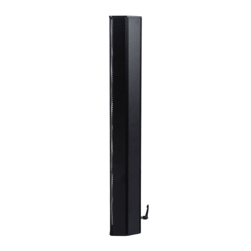 GloboStar® FDB K803+K112BAS 98024-98025-SET PA Column System - Ενεργό Αυτοενισχυόμενο Σετ Ηχείων & Subwoofer Column Κολωνάτο με Ψηφιακό Ενισχυτή FA2.36 AC 220V/50-60Hz - 600W RMS/8Ω + 400W RMS/8Ω (4000W Peak) - IP20 - Μαύρο - Σετ 4 Τεμαχίων
