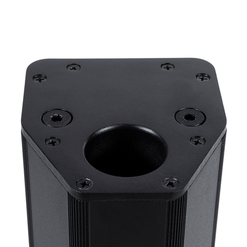 GloboStar® FDB K803+K112BAS 98024-98025-SET PA Column System - Ενεργό Αυτοενισχυόμενο Σετ Ηχείων & Subwoofer Column Κολωνάτο με Ψηφιακό Ενισχυτή FA2.36 AC 220V/50-60Hz - 600W RMS/8Ω + 400W RMS/8Ω (4000W Peak) - IP20 - Μαύρο - Σετ 4 Τεμαχίων