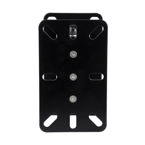 GloboStar® FDB K806-WB2 98030 Speaker Base Wall Bracket - Επιτοίχια Ρυθμιζόμενη Βάση Ηχείου για Τοποθέτηση Συστήματος Κολωνάτων Ηχείων K806 - IP20 - Μαύρο - Μ9.5 x Π11.5 x Υ16cm - Ζεύγος