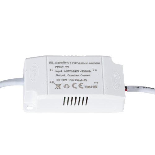 GloboStar® LEXIS JOINT 60991 Χωνευτό LED Κινούμενο Spot Downlight 7W 660lm 45° AC 220-240V IP44 Φ12cm x Υ3.1cm - Στρόγγυλο - Λευκό - Θερμό Λευκό 2700K - Bridgelux Chip - TÜV Certified Driver - 5 Years Warranty