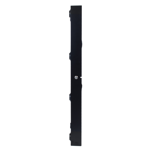 GloboStar® MAKEUP MIRROR-60x90-5 Μοντέρνος Καθρέπτης Μακιγιάζ με Πλαίσιο Φυσικού Ξύλου με Διακόπτη On/Off 10 x E27 AC220-240V - Μ60 x Π7 x Υ90cm - Μαύρος Έβενος
