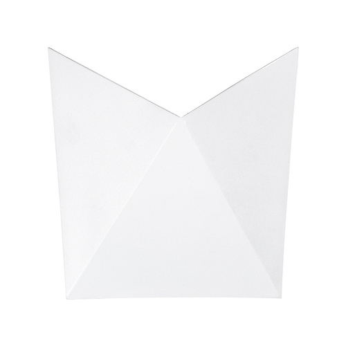 GloboStar® STEALTH 60521 Φωτιστικό Τοίχου - Απλίκα Αρχιτεκτονικού Φωτισμού Εσωτερικού/Εξωτερικού Χώρου Up or Down LED 10W 1100lm 60° AC220-240V Αδιάβροχο IP65 - Σώμα Αλουμινίου & Tempered Glass - Μ17 x Π17 x Υ7.5cm - Φυσικό Λευκό 4500K - Λευκό - Bridgelux Chip - 5 Years Warranty