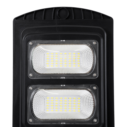 GloboStar® STREETA 85342 Professional LED Solar Street Light Αυτόνομο Ηλιακό Φωτιστικό Δρόμου 60W 600lm 96 x LED SMD 5730 με Ενσωματωμένο Φωτοβολταϊκό Panel 6V 9W & Επαναφορτιζόμενη Μπαταρία Li-ion 3.2V 9000mAh με Αισθητήρα Ημέρας-Νύχτας & PIR Αισθητήρα Κίνησης - Αδιάβροχο IP65 - Ψυχρό Λευκό 6000K - Μ22 x Π6 x Υ50cm - 2 Years Warranty
