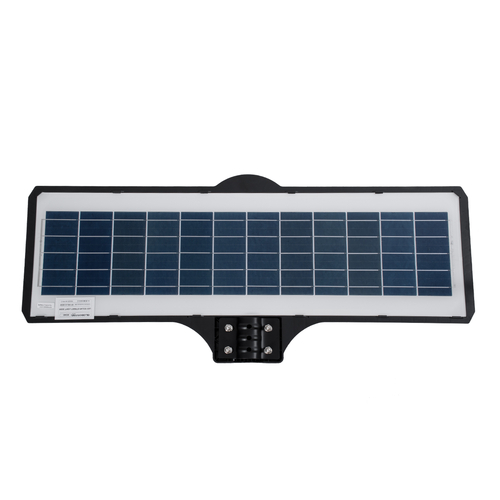 GloboStar® STREETO 85349 Professional LED Solar Street Light Αυτόνομο Ηλιακό Φωτιστικό Δρόμου 300W 2000lm 600 x LED SMD 5730 με Ενσωματωμένο Φωτοβολταϊκό Panel 6V 20W & Επαναφορτιζόμενη Μπαταρία Li-ion 3.2V 20000mAh με Αισθητήρα Ημέρας-Νύχτας & PIR Αισθητήρα Κίνησης - Αδιάβροχο IP65 - Ψυχρό Λευκό 6000K - Μ82 x Π6 x Υ35cm - 2 Years Warranty