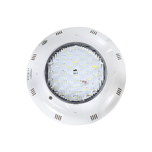 GLOBOSTAR® POOLETI 61538 Υποβρύχιο Φωτιστικό για Σιντριβάνια/Πισίνες LED 25W 2125lm 120° DC 12V Αδιάβροχο IP68 Ψυχρό Λευκό 6000K Dimmable - 2m VDE Rubber Καλώδιο - Φ30 x Υ6.5cm - 3 Χρόνια Εγγύηση
