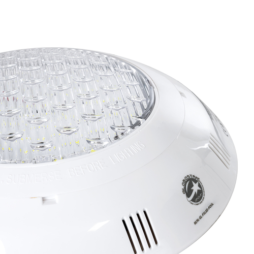 GLOBOSTAR® POOLETI 61538 Υποβρύχιο Φωτιστικό για Σιντριβάνια/Πισίνες LED 25W 2125lm 120° DC 12V Αδιάβροχο IP68 Ψυχρό Λευκό 6000K Dimmable - 2m VDE Rubber Καλώδιο - Φ30 x Υ6.5cm - 3 Χρόνια Εγγύηση