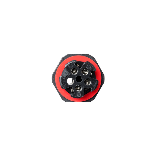 GloboStar® FAST-CONNECT 69921 Διπλός Ι Αδιάβροχος IP68 Σύνδεσμος Ταχείας Σύνδεσης & Διακλάδωσης Καλωδίων - 1 x Είσοδος & 1 x Έξοδος - Εσωτερική Τετραπλή Κλέμα με Συμβατή Διατομή Καλωδίων 4 x 0.5mm² έως 4 x 1.5mm² - 450V 16A Max - Φ2.5 x Υ9cm - Μαύρο - 5 Years Warranty