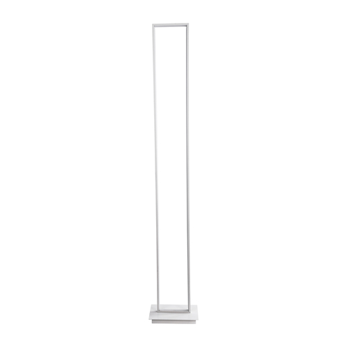 GloboStar® CORNELIE 60464 Επιδαπέδιο Φωτιστικό LED CCT 24W 2640lm 200° AC 220-240V - Εναλλαγή Φωτισμού μέσω Διακόπτη On/Off All In One Ψυχρό 6000k+Φυσικό 4500k+Θερμό 2700k Μ26 x Π16 x Υ153cm - Λευκό - 3 Χρόνια Εγγύηση