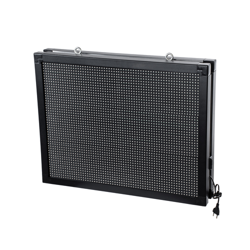 GloboStar® DISPLAY 90806 LED Scrolling Display 64x48cm - Κυλιόμενη Ψηφιακή Πινακίδα / Επιγραφή Διπλής Όψης P10 LED SMD AC 220-240V - Λειτουργία μέσω Wi-Fi με Εφαρμογή APP - Αισθήτηρας Θερμοκρασίας και Υγρασίας - Αδιάβροχο IP65 - Μ70 x Π11 x Υ54.5cm - Μπλε - 1 Χρόνο Εγγύηση