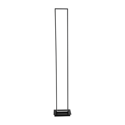 GloboStar® CORNELIE 60463 Επιδαπέδιο Φωτιστικό LED CCT 24W 2640lm 200° AC 220-240V - Εναλλαγή Φωτισμού μέσω Διακόπτη On/Off All In One Ψυχρό 6000k+Φυσικό 4500k+Θερμό 2700k Μ26 x Π16 x Υ153cm - Μαύρο - 3 Χρόνια Εγγύηση