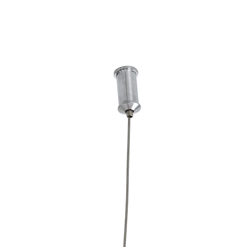 GloboStar® GOURAMI 02360 Μοντέρνο Κρεμαστό Φωτιστικό Φιγούρα Μονόφωτο 1 x E27 IP20 Κόκκινο Ξύλο - Μ70 x Π40 x Υ27cm