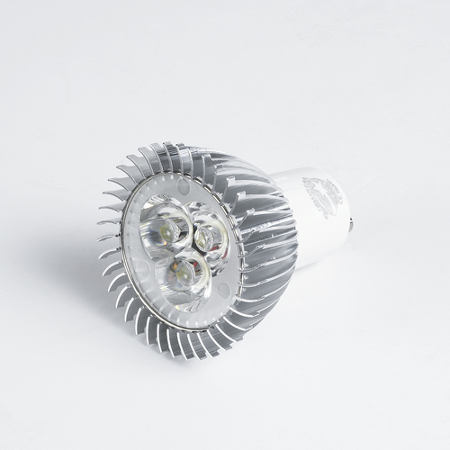 GloboStar® 76044 Σποτ LED GU10 MR16 3W 250lm 45° AC 220-240V IP20 Φ5 x Υ5.5cm Πράσινο Dimmable - 3 Χρόνια Εγγύηση