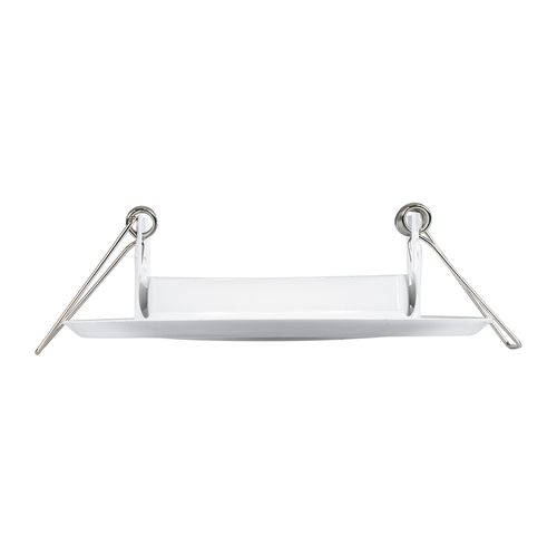 GloboStar® DELTA 77814 Χωνευτό Κινούμενο Στρόγγυλο Σποτ Οροφής για Λάμπα MR16 με Βάση GU5.3 ή GU10 - IP20 - Μεταλλικό - Φ92 x Υ28mm - Λευκό - 5 Χρόνια Εγγύηση