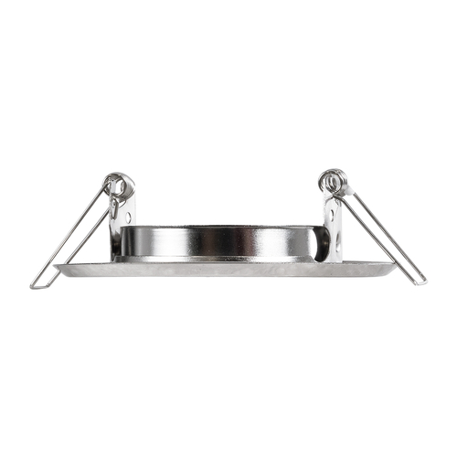 GloboStar® DELTA 77816 Χωνευτό Κινούμενο Στρόγγυλο Σποτ Οροφής για Λάμπα MR16 με Βάση GU5.3 ή GU10 - IP20 - Μεταλλικό - Φ92 x Υ28mm - Νίκελ Ματ - 5 Χρόνια Εγγύηση