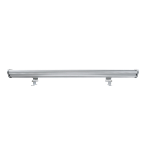 GloboStar® WASHER-NASIA 90159 Μπάρα Φωτισμού Wall Washer LED 48W 4560lm 15° DC 24V Αδιάβροχο IP67 Μ100 x Π6.5 x Υ6.6cm Φυσικό Λευκό 4000K - Γκρι Ανθρακί - 3 Χρόνια Εγγύηση