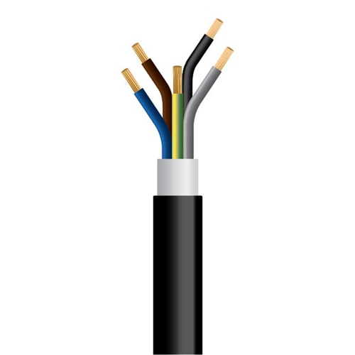 ΚΑΛΩΔΙΟ NYY J1VV-U 5Χ1,5mm² ΜΑΥΡΟ(750m/Drum)