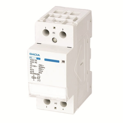 ΡΕΛΕ ΡΑΓΑΣ 2Χ63Α 2NO 240V AC GACIA