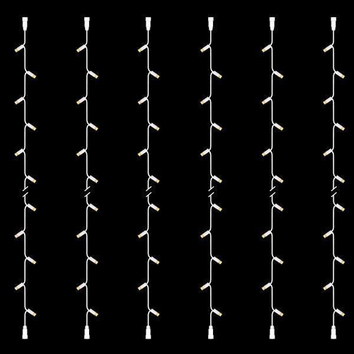 ΣΕΙΡΑ, DIY, 30LED, ΛΕΥΚΟ ΚΑΛΩΔΙΟ ΚΑΟΥΤΣΟΥΚ, ΜΕ ΕΠΕΚΤΑΣΗ, 2 ΚΟΝΕΚΤΟΡΕΣ, ΘΕΡΜO ΛΕΥΚO LED, ΑΝΑ 10cm, ΣΕΤ 6ΤΜΧ, ΙΡ65