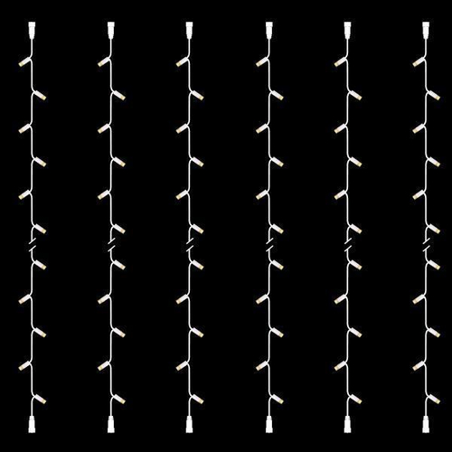 ΣΕΙΡΑ, DIY, 20 LED, ΛΕΥΚΟ ΚΑΛΩΔΙΟ ΚΑΟΥΤΣΟΥΚ, ΜΕ ΕΠΕΚΤΑΣΗ, 2 ΚΟΝΕΚΤΟΡΕΣ, ΘΕΡΜO ΛΕΥΚO LED, ΣΕΤ 6ΤΜΧ, ΑΝΑ 10cm, ΙΡ65