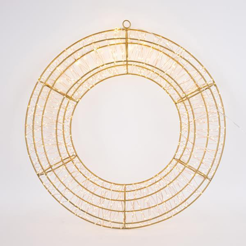 ΣΤΕΦΑΝΙ 58cm, 1200 LED, 31V ΜΕΤΑΣΧΗΜΑΤΙΣΤΗ, TIMER, ΜΠΡΟΝΖΕ ΜΕΤΑΛΛΙΚΟΣ ΣΚΕΛΕΤΟΣ, MΠΡONZE ΧΑΛΚΙΝΟ ΚΑΛΩΔΙΟ, ΘΕΡΜΟ ΛΕΥΚΟ LED, ΠΡΟΕΚΤΑΣΗ ΠΑΡΟΧΗΣ 5m, IP44