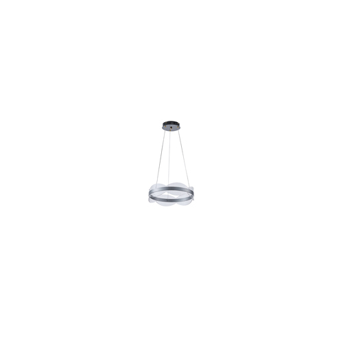 ΦΩΤΙΣΤΙΚΟ ΚΡΕΜΑΣΤΟ ΑΚΡΥΛΙΚΟ ΣΤΡΟΓΓΥΛΟ LED 48W Φ450mm 3000K 4320Lm ΑΣΗΜΙ ARTE ILLUMINA TORINO