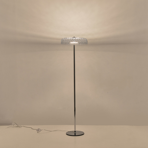 ΦΩΤΙΣΤΙΚΟ ΕΠΙΔΑΠΕΔΙΟ ΜΕΤΑΛΛIKO LED 10W 3000K 1080Lm Φ350x1350mm ΑΣΗΜΙ ARTE ILLUMINA PERFORATO