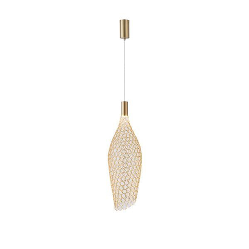 ΦΩΤΙΣΤΙΚΟ ΜΕΤΑΛΛΟ ΜΟΝΟΦΩΤΟ LED 7,6W 3000K 780Lm 200x1960mm ΧΡΥΣΟ ARTE ILLUMINA PERFORATO