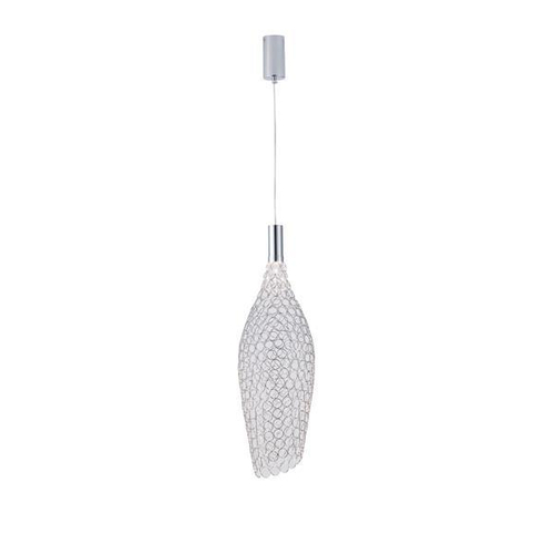 ΦΩΤΙΣΤΙΚΟ ΜΕΤΑΛΛΟ ΜΟΝΟΦΩΤΟ LED 7,6W 3000K 780Lm 200x1960mm ΑΣΗΜΙ ARTE ILLUMINA PERFORATO
