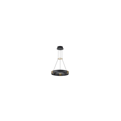 ΦΩΤΙΣΤΙΚΟ ΚΡΕΜΑΣΤΟ ΑΛΟΥΜΙΝΙΟ LED 21W 3000K 2100Lm 420X1200mm ΜΑΥΡΟ-ΧΡΥΣΟ  ARTE ILLUMINA LUIS