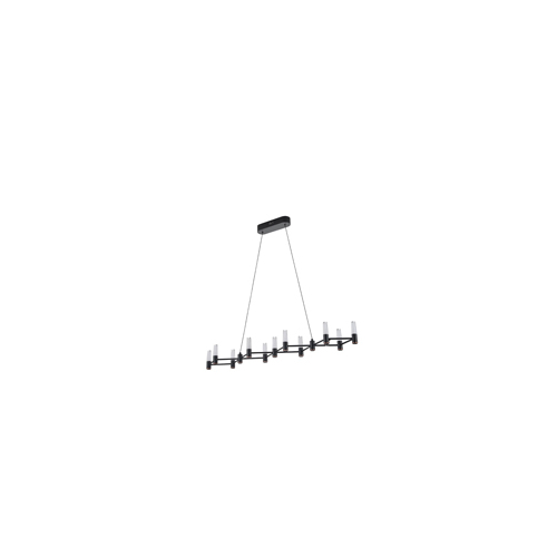 ΦΩΤΙΣΤΙΚΟ ΚΡΕΜΑΣΤΟ ΑΛΟΥΜΙΝΙO LED 58W 3000K 5800Lm 1200X1500mm  ΜΑΥΡΟ-ΧΡΥΣΟ ARTE ILLUMINA VELAS
