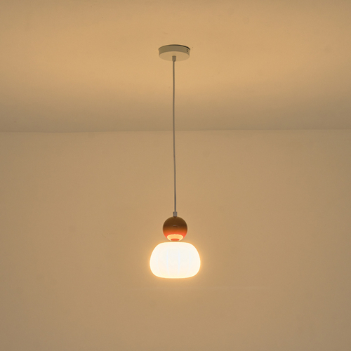 ΦΩΤΙΣΤΙΚΟ ΚΡΕΜΑΣΤΟ ΜΟΝΟΦΩΤΟ G9 MAX 7W 60X1240mm ΛΕΥΚΟ-KOKKINO ARTE ILLUMINA AMETHYST