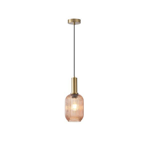 ΦΩΤΙΣΤΙΚΟ ΚΡΕΜΑΣΤΟ ΑΝΑΓΛΥΦΟ ΓΥΑΛΙ 1XΕ27 MAX 15W 130X200X1200mm  ΜΕΛΙ ARTE ILLUMINA TOPAZ