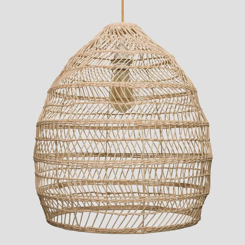 ΦΩΤΙΣΤΙΚΟ ΚΡΕΜΑΣΤΟ ΜΟΝΟΦΩΤΟ Ε27 Φ45x50 RATTAN (ΨΑΘΙΝΟ) ARTE ILLUMINA