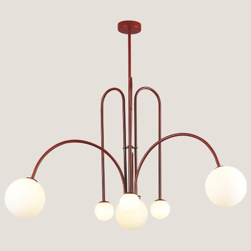 ΦΩΤΙΣΤΙΚΟ ΚΡΕΜΑΣΤΟ 6XG9W 100X85 ΚΟΚΚΙΝΟ ARTE ILLUMINA