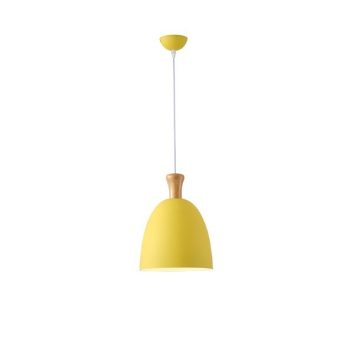 ΦΩΤΙΣΤΙΚΟ ΚΡΕΜΑΣΤΟ ΜΕΤΑΛΛΟ 1XΕ27 MAX 15W 230X230mm ΚΙΤΡΙΝΟ ARTE ILLUMINA SIMPLO