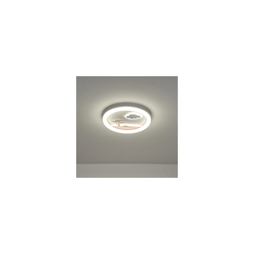 ΠΛΑΦΟΝΙΕΡΑ LED 60W Φ50 6120Lm 3CCT 3000-4000-6500K 480x65mm ΛΕΥΚΟ-ΡΟΖ ARTE ILLUMINA ALEGRE