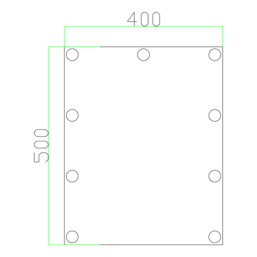 ΚΑΘΡΕΠΤΗΣ ΜΑΚΙΓΙΑΖ ΠΑΡΑΛΛΗΛΟΓΡΑΜΜΟΣ LED 40X50 CM ARTE ILLUMINA MIRO