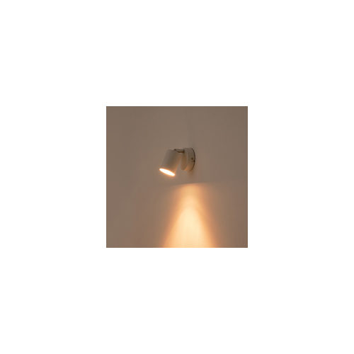 ΣΠΟΤ ΜΕΤΑΛΛΙΚΟ 1XGU10 Max 7W  135X80X95mm  ΛΕΥΚΟ ARTE ILLUMINA OLYMP