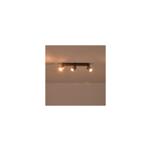 ΣΠΟΤ ΑΛΟΥΜΙΝΙΟΥ 3ΦΩΤΟ 3XGU10  450X80X120mm ΓΚΡΙ ARTE ILLUMINA LUXY