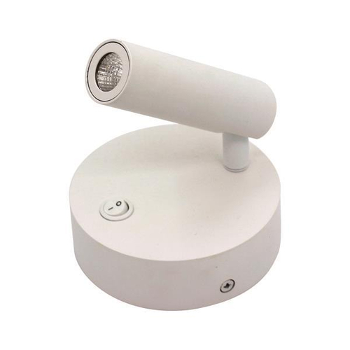 ΑΠΛΙΚΑ ΚΡΕΒΑΤΙΟΥ ΑΝΑΓΝΩΣΗΣ 3W LED 3000K ΛΕΥΚΟ ARTE ILLUMINA HERMES 1