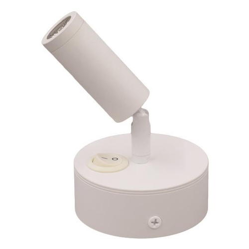 ΣΠΟΤ ΕΞΩΤΕΡΙΚΟ ΚΙΝΗΤΟ 3W LED 3000K ΛΕΥΚΟ PLUS ARTE ILLUMINA ARISTON 1
