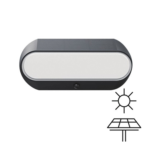 ΑΠΛΙΚΑ ΟΒΑΛ ΜΕ ΗΛΙΑΚΟ PANEL 5W 500LM 3000Κ IP54 ARTE ILLUMINA