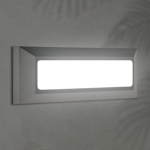ΦΩΤΙΣΤΙΚΟ ΤΟΙΧΟΥ SLIM LED 4W IP65 230V 3CCT 230X80mm ΓΡΑΦΙΤΗΣ PRO ARTE ILLUMINA