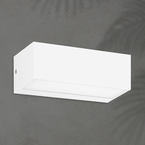 ΦΩΤΙΣΤΙΚΟ ΤΟΙΧΟΥ LED 12W 230X90X100 3CCT IP65 ΛΕΥΚΟ ARTE ILLUMINA LIMA