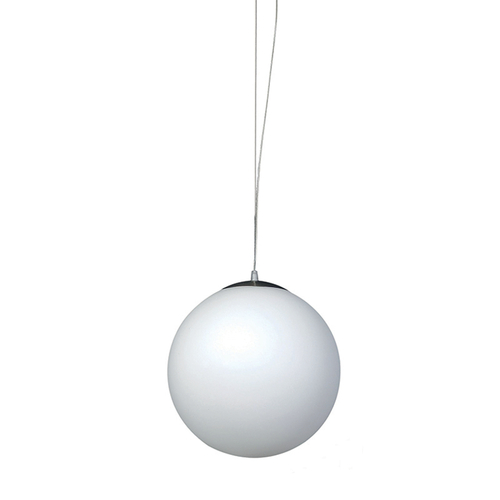 InLight Κρεμαστό φωτιστικό από λευκή οπαλίνα 1XE27 D:25cm (4253-Δ)