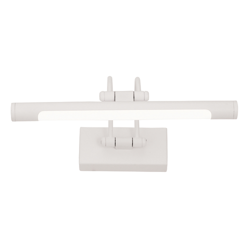 InLight Επιτοίχιο φωτιστικό LED 12W 3000K από λευκό μέταλλο και ακρυλικό D:60cm (1044-Α-Λευκό)