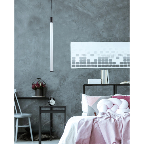 InLight Κρεμαστό φωτιστικό LED 10W 3000K από μέταλλο και PVC D:53cm (6025)