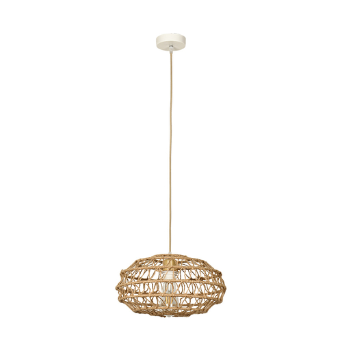 InLight Κρεμαστό Φωτιστικό από σχοινί 1xE27 D:35cm (4041-C)