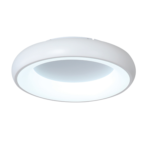 InLight Πλαφονιέρα οροφής LED 3600W 3CCT από λευκό ακρυλικό D:60cm (42020-A-White)